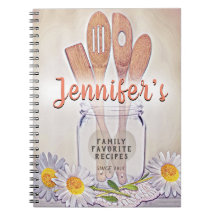 Notebook de receitas personalizadas