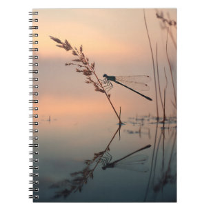 Caderno Espiral Notebook de Reflexão Dragonfly Dawn