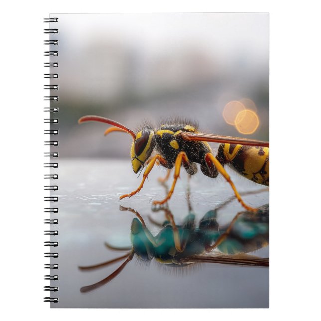 Caderno Espiral Notebook de Reflexão Wasp (Frente)
