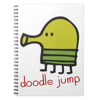 Caderno Espiral notebook de salto de rabisco