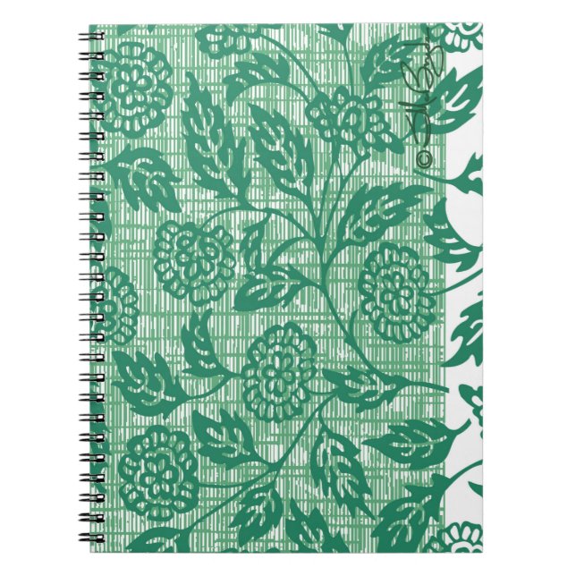Caderno Espiral Notebook de Tatami Cloth (Frente)