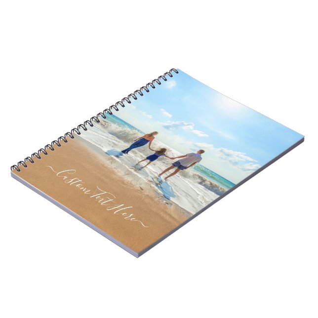 Caderno Espiral Notebook de texto personalizado com seu próprio De (Left Side)