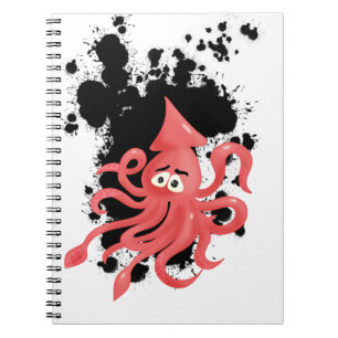 Caderno Espiral Notebook de Tinta Lula