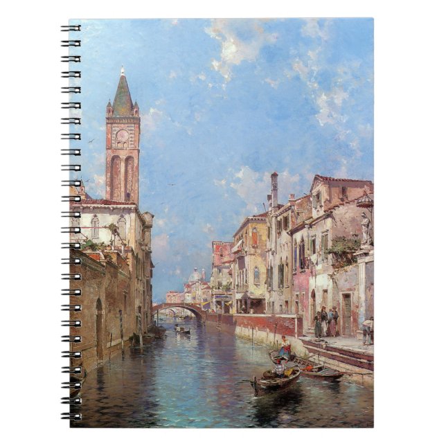 Caderno Espiral notebook de Veneza da Unterberger (Frente)