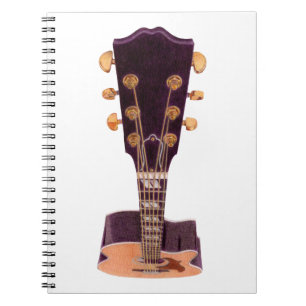 Caderno Espiral Notebook de violão