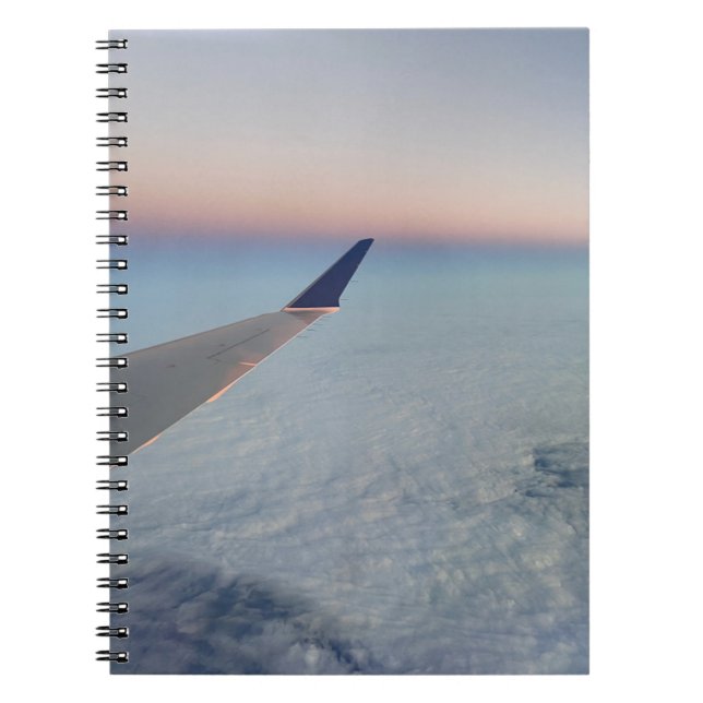Caderno Espiral Notebook de voo Dreamy (Frente)