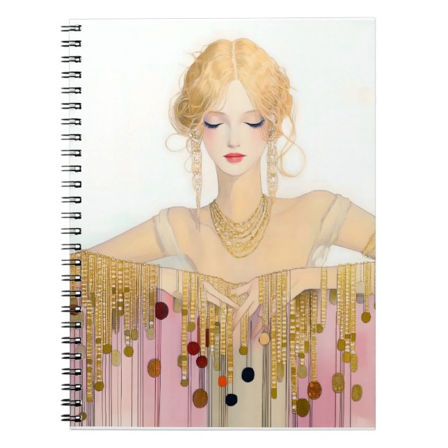 Caderno Espiral Notebook Deco Princess (Frente)