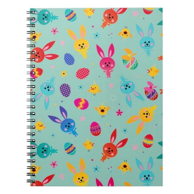 Caderno Espiral Notebook design espiral colorido (Frente)