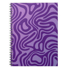 Caderno Espiral Notebook design simples e elegante abstrato espira