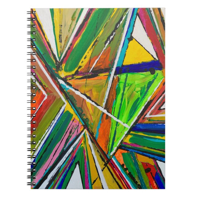 Caderno Espiral Notebook destruído (Frente)