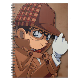 Caderno Espiral Notebook Detetive Anime