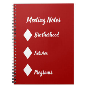 Caderno Espiral Notebook Diamond Mahogany Vida