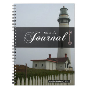 Caderno Espiral Notebook Diário - Farol