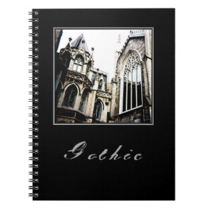 Caderno Espiral Notebook/Diário 'Gótico'