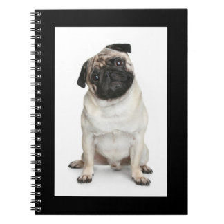 Caderno Espiral Notebook / Diário Puppy Dog Branco