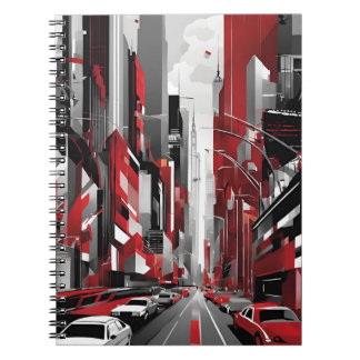 Caderno Espiral Notebook dinâmico NYC Streets - Vibes de Nova Iorq