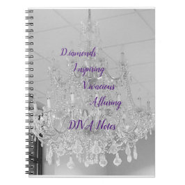 Caderno Espiral Notebook DIVA Life Lights Spiral