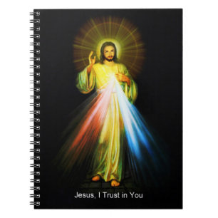 Caderno Espiral Notebook divino Jesus Compaixão