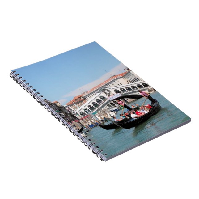 Caderno Espiral Notebook do Canal de Veneza (Lado Direito)