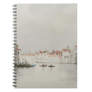 Caderno Espiral Notebook do Canal Serene Venice