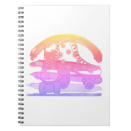 Caderno Espiral Notebook do cilindro do Vamos do Skate