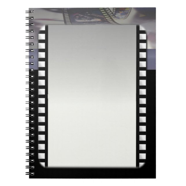 Caderno Espiral Notebook do cineasta (Frente)