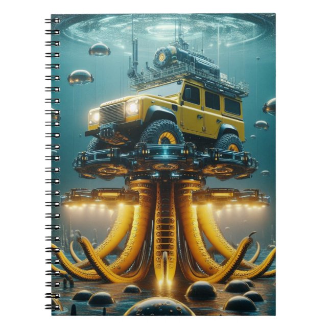 Caderno Espiral Notebook do Concept Defender (Frente)