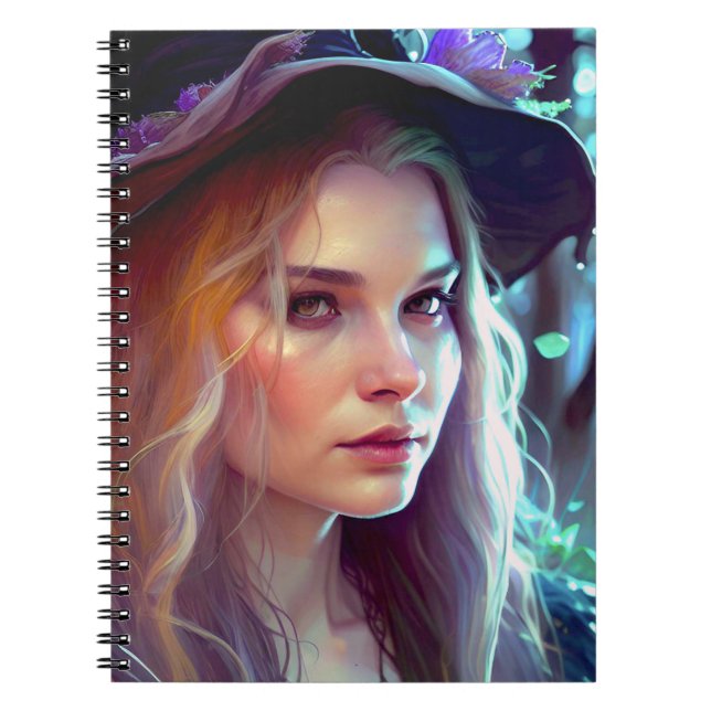 Caderno Espiral Notebook do Livro das Sombras (Frente)