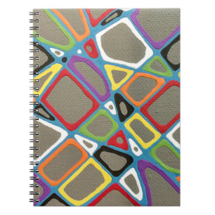 Caderno Espiral Notebook do município de cinza