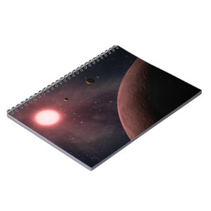 Caderno Espiral Notebook do sistema planetário