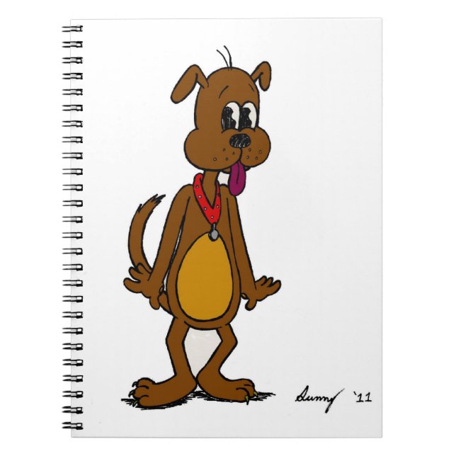 Caderno Espiral Notebook Doggy Toon (Frente)