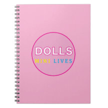 Notebook Dolls Mini Lives