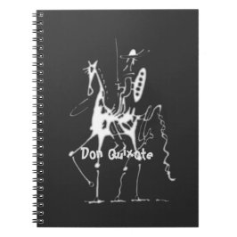 Caderno Espiral Notebook Don Quixote