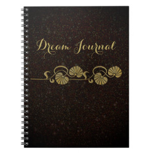 Caderno Espiral notebook "dourado"