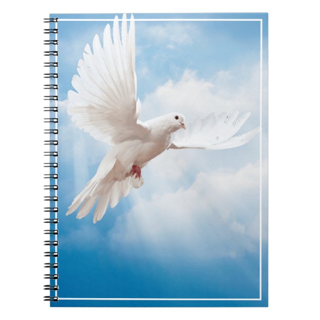 Caderno Espiral Notebook Dove (Frente)
