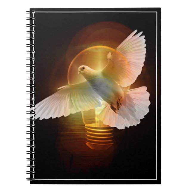 Caderno Espiral Notebook Dove (Frente)