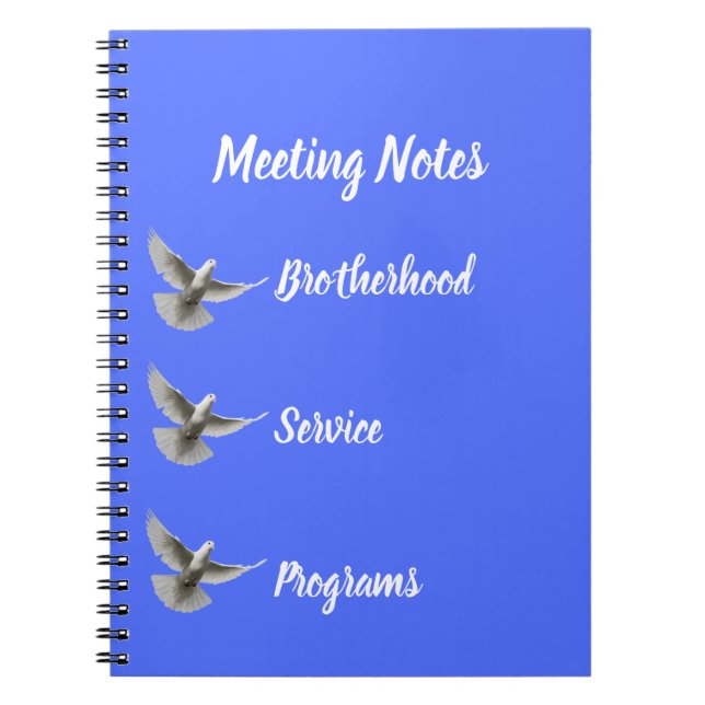 Caderno Espiral Notebook Dove | Mahogany Vida (Frente)