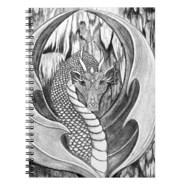 Caderno Espiral Notebook Dragão (Frente)