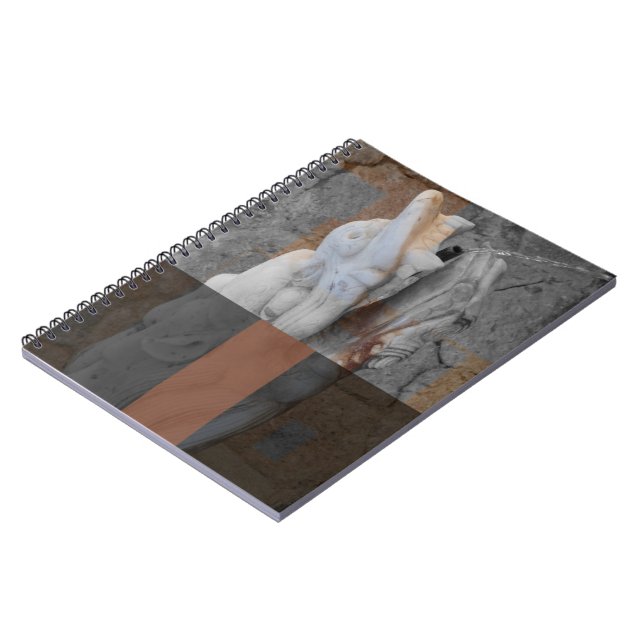 Caderno Espiral Notebook Dragon Fountain (Left Side)