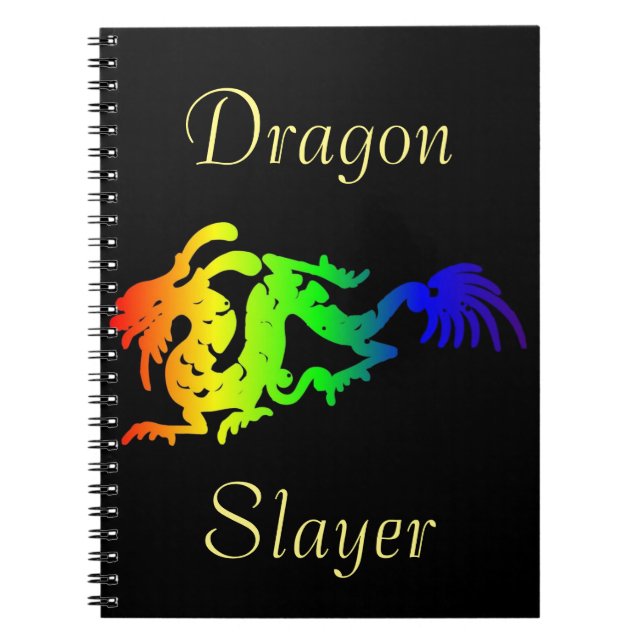 Caderno Espiral Notebook Dragon Spiral (Frente)