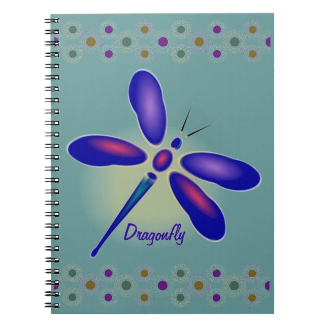 Caderno Espiral Notebook Dragonfly (Frente)