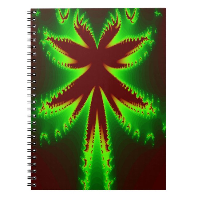 Caderno Espiral Notebook Dragonfly Em Chamas (Frente)
