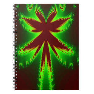 Caderno Espiral Notebook Dragonfly in Flames