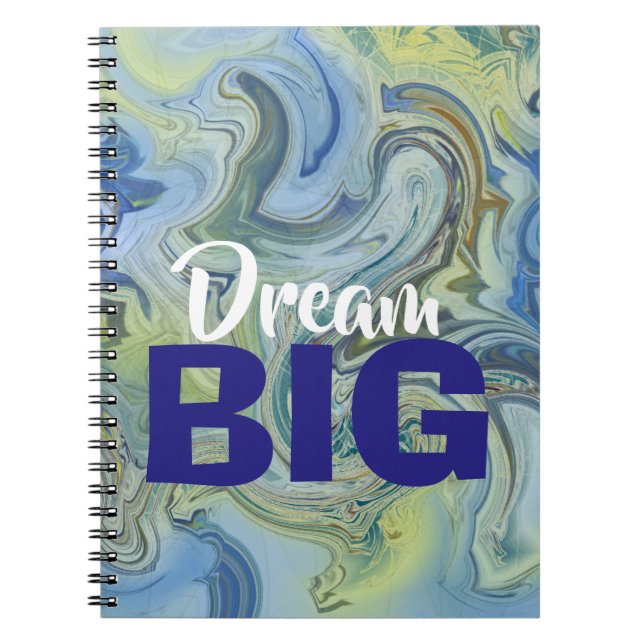 Caderno Espiral Notebook Dream BIG (Frente)