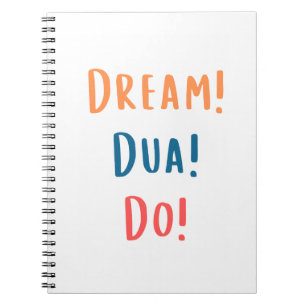 Caderno Espiral Notebook - Dream Dua Do
