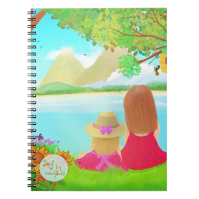 Caderno Espiral Notebook Dream View Spiral Photo (Frente)