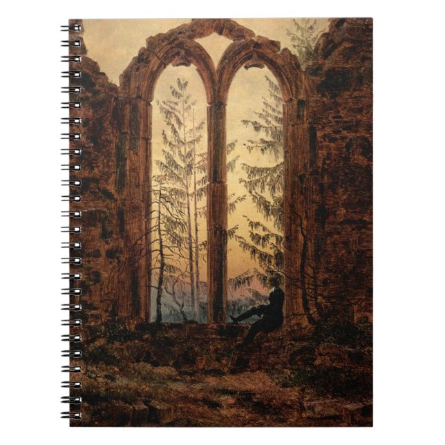 Caderno Espiral Notebook Dreamer (de Caspar David Friedrich) (Frente)