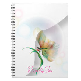 Caderno Espiral Notebook Dreamy Pastel Butterfly