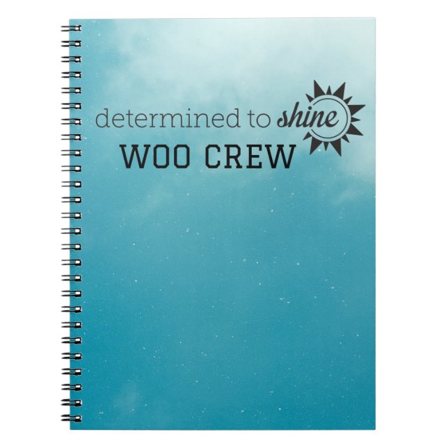 Caderno Espiral Notebook DTS WCrew (Frente)