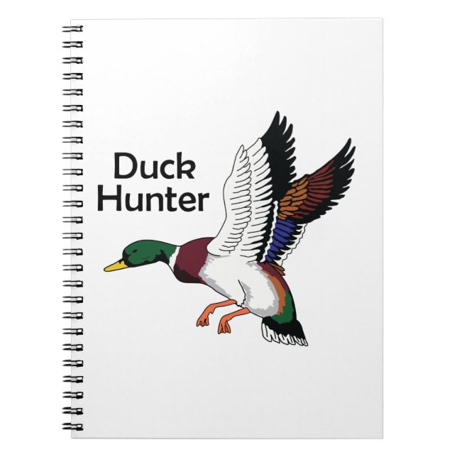 Caderno Espiral Notebook Duck Hunter (Frente)
